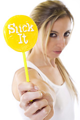 Image showing suck it!