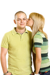 Image showing Young in love pair