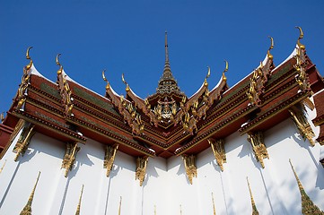 Image showing Buddhism temple in Thailand