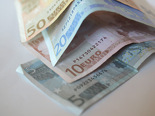 Image showing Euro note