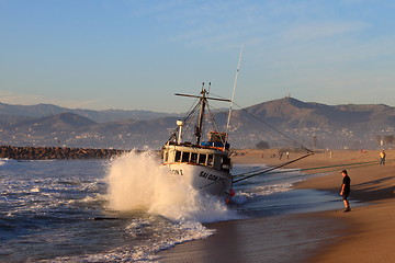 Image showing Fishing Boat Rescue