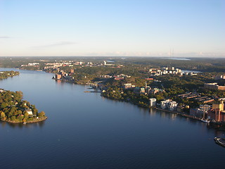 Image showing Stockholm view from above