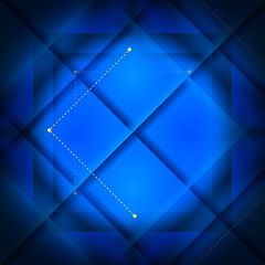 Image showing Blue Background Square
