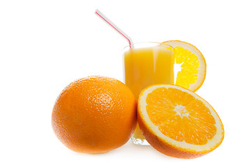 Image showing Orange drink