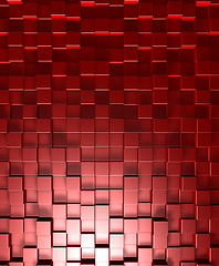 Image showing red cubes