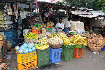 Image showing Fruit Vendor