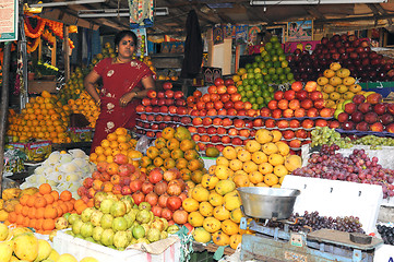 Image showing Fruit Vendor