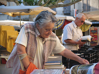 Image showing Second hand books