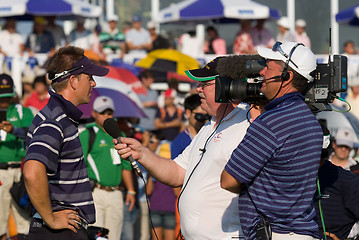 Image showing Royal Trophy golf tournament, Asia vs Europe 2010