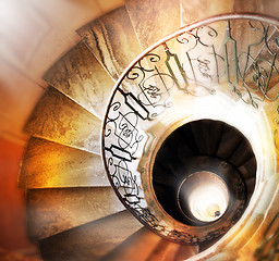 Image showing Spiral staircase

