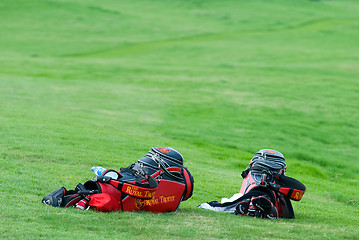 Image showing Royal Trophy golf tournament, Asia vs Europe 2010