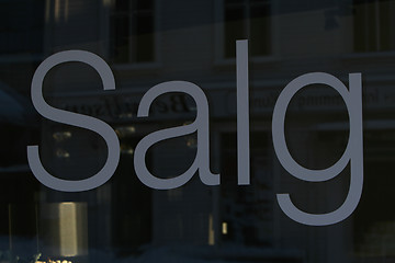 Image showing Sale