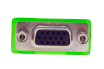 Image showing DVI VGA connector