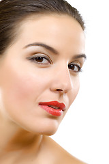 Image showing face with a wellness complexion