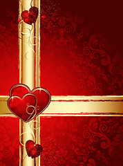 Image showing Valentines background