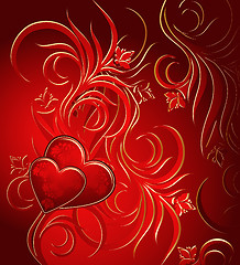 Image showing Valentines background