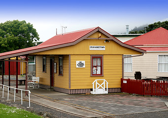 Image showing Thames Small Gauge Railway Station.