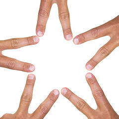 Image showing Finger Star