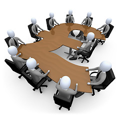 Image showing Financial Meeting