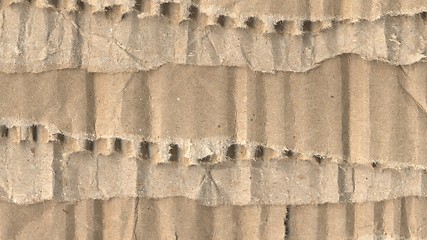 Image showing Corrugated cardboard