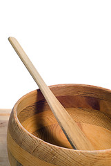 Image showing Wooden Bowl