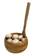 Image showing Button Mushrooms