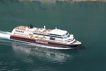 Image showing Hurtigruten Trollfjord