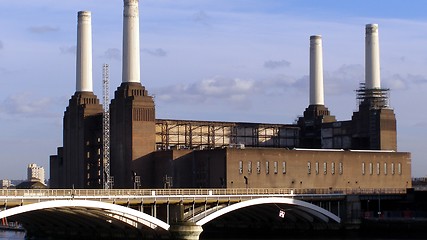 Image showing London Battersea powerstation