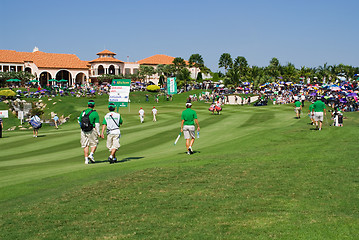 Image showing Royal Trophy golf tournament, Asia vs Europe 2010