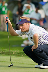 Image showing Royal Trophy golf tournament, Asia vs Europe 2010