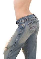 Image showing old jeans
