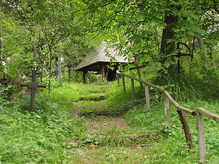 Image showing Wooden church from Maramures, Romania