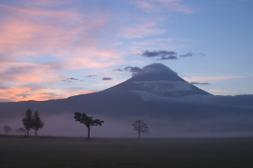 Image showing Sunrise on Mount Fuji
