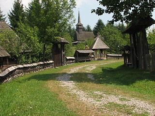 Image showing Village museum - Maramures, Romania