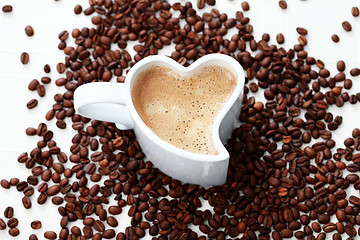 Image showing coffee with love