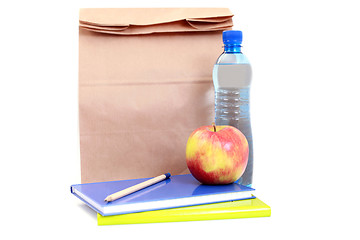 Image showing lunch for school