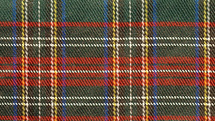 Image showing Tartan background