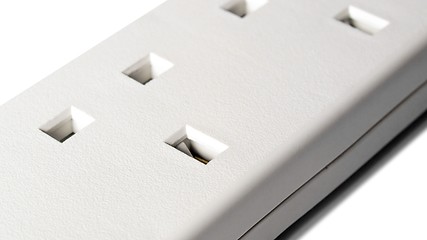 Image showing British plug socket