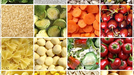 Image showing Food collage