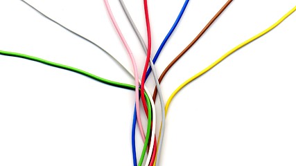 Image showing Electric wires