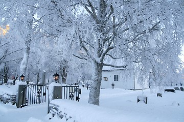 Image showing Chapel and cemetery