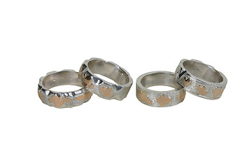 Image showing Four rings