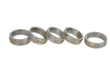 Image showing Five rings
