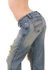 Image showing old jeans