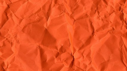 Image showing Orange rippled paper