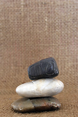 Image showing Zen stones