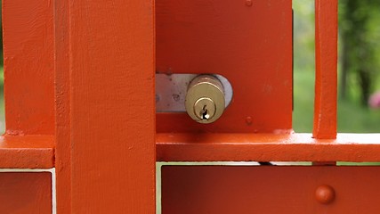 Image showing Door lock