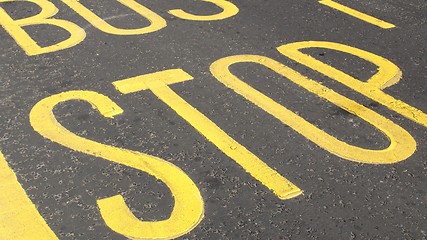 Image showing Bus Stop