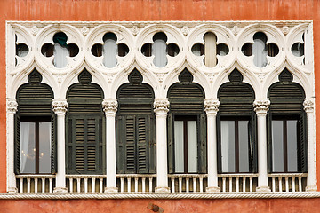 Image showing Venetian window