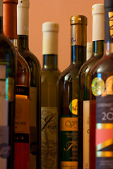 Image showing bottles of various wine